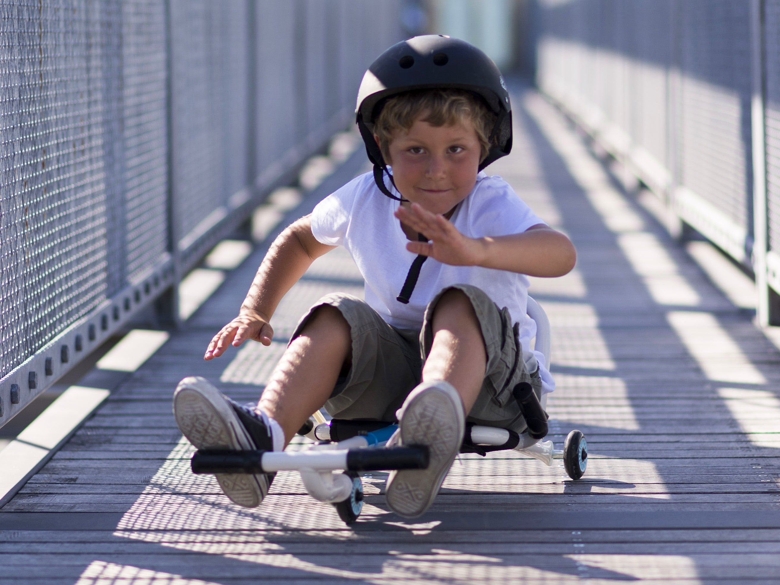 Classic EzyRoller Ride-On Scooter - Red - For Small Hands